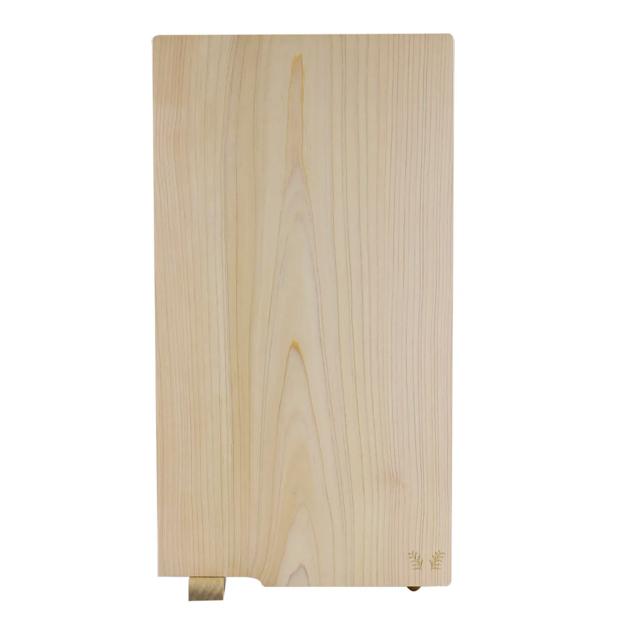 Hinoki (Japanese Cypress) Cutting Board w/Stand 17.7" x 9.4" x 1.2" ht