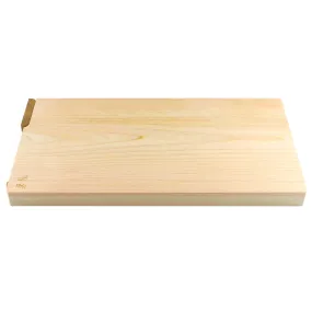 Hinoki (Japanese Cypress) Cutting Board w/Stand 17.7" x 9.4" x 1.2" ht