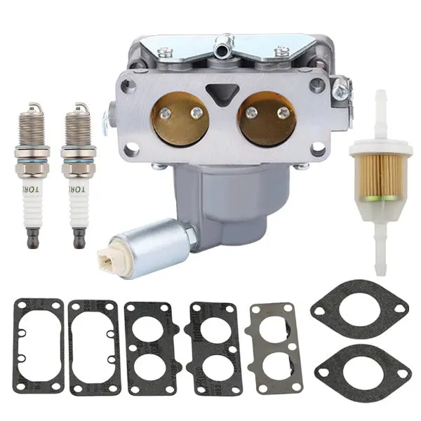 Hipa 796227 Carburetor Kit Fit JD LA120 LA130 LA135 LA140 LA145 LA150 Z425 Z255 Z425 Lawn Tractor for Briggs & Stratton 796258 799230 791230 MIA10632