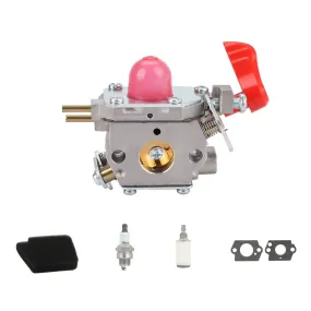 Hipa Carburetor Kit for Poulan Weedeater BVM200FE VS-2 25cc Husqvarna GBV345 Gas Leaf Blower/Vacuum # C1U-W43