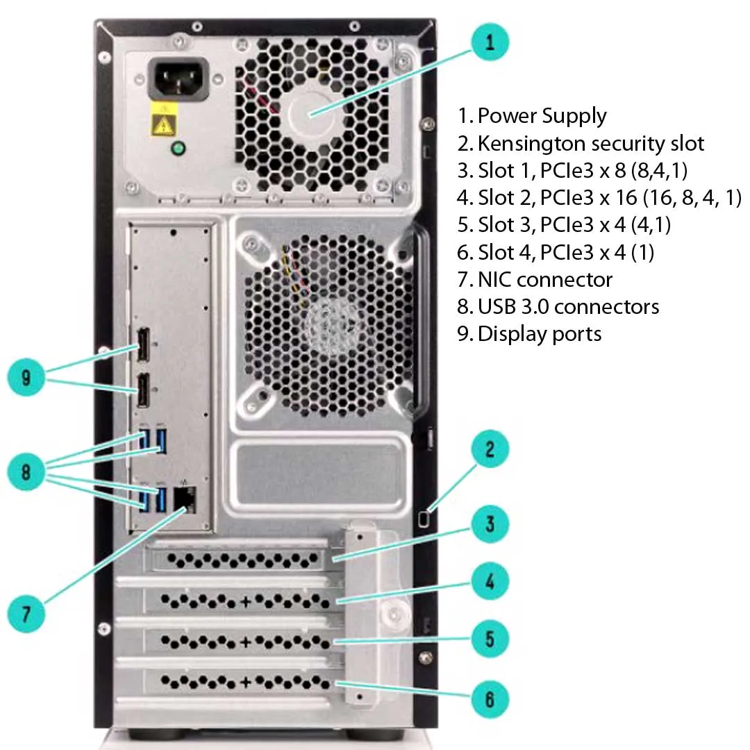 HPE ML10 Gen9 CTO Tower Server