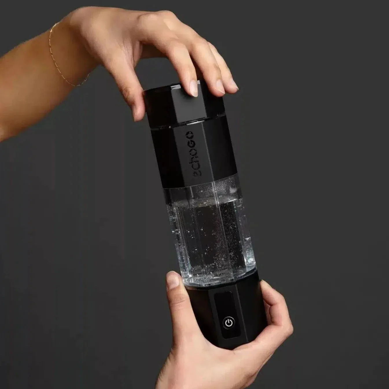 Hydrogen Hydration Combo: Echo Go  Bottle & Epic Pure Water Dispenser