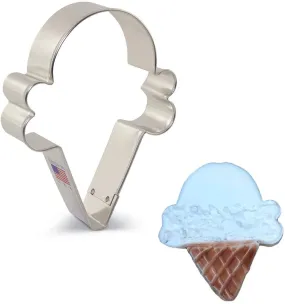 Ice Cream Cone Cookie Cutter