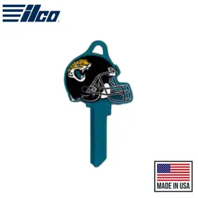 Ilco - NFL TeamKeys - Helmet Edition - Key Blank - Jacksonville Jaguars - KW1 (5 Pack)