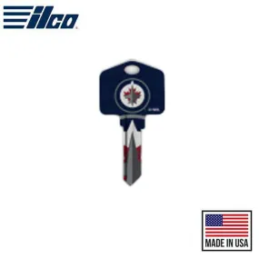 Ilco - NHL TeamKeys - Key Blank - Winnipeg Jets - KW1 (5 Pack)