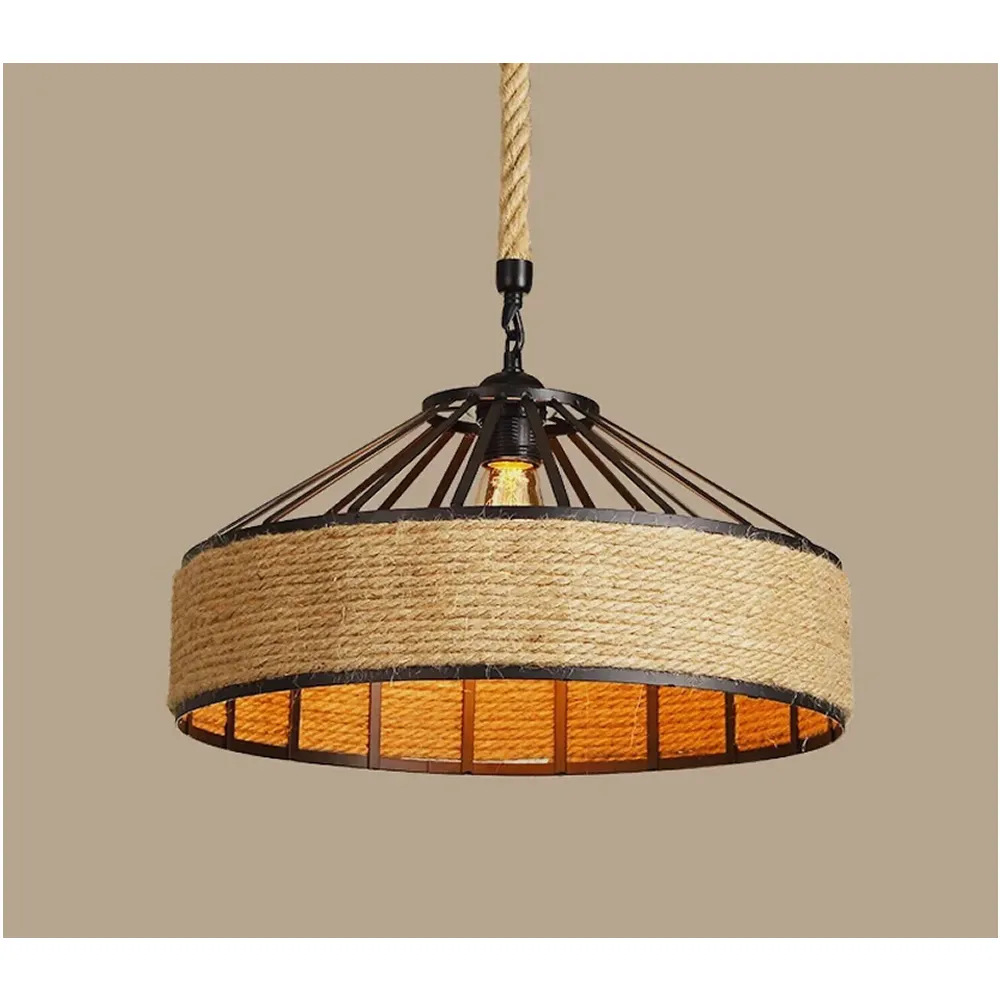 Iron Lampshade Ceiling Retro Lights Q24-10-23