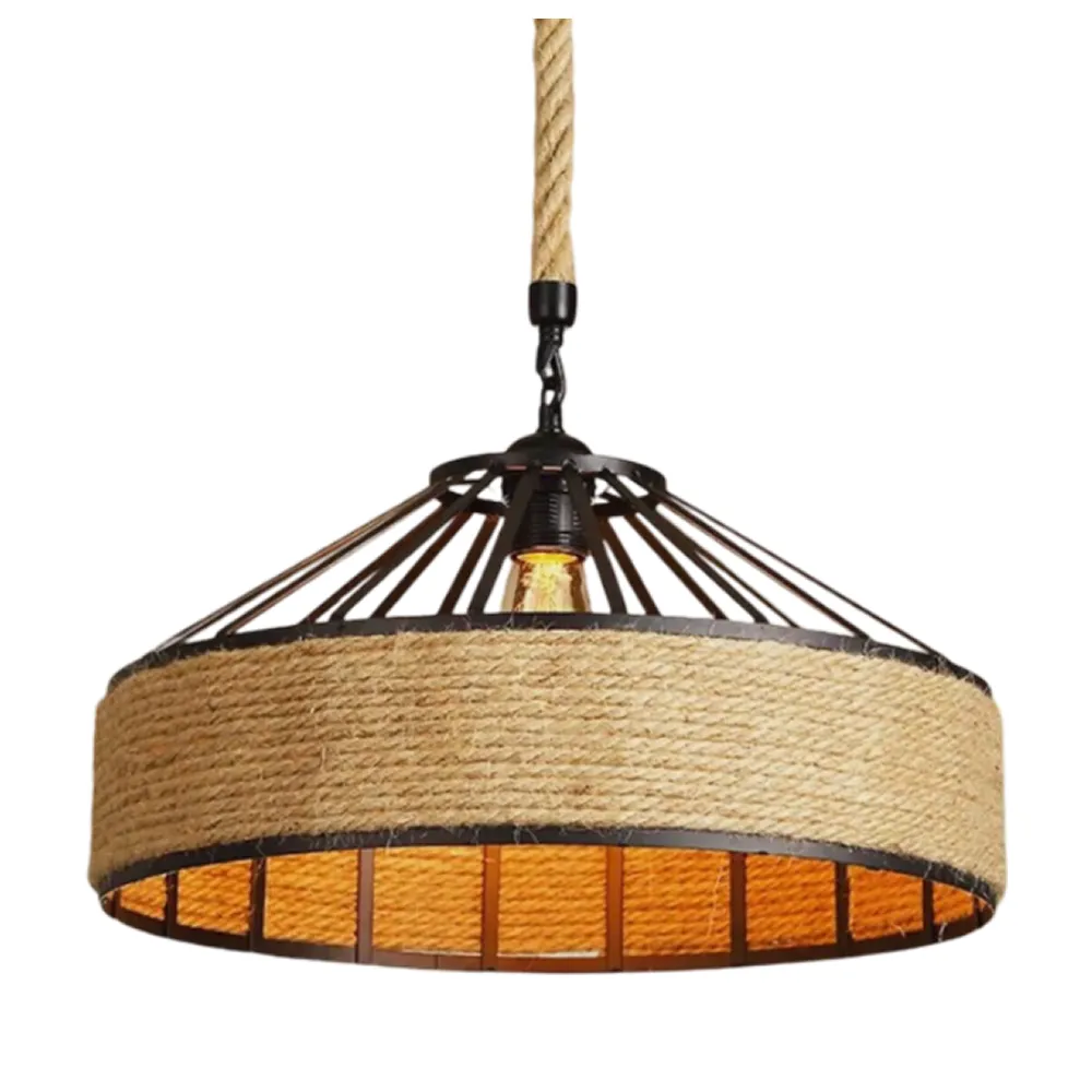 Iron Lampshade Ceiling Retro Lights Q24-10-23