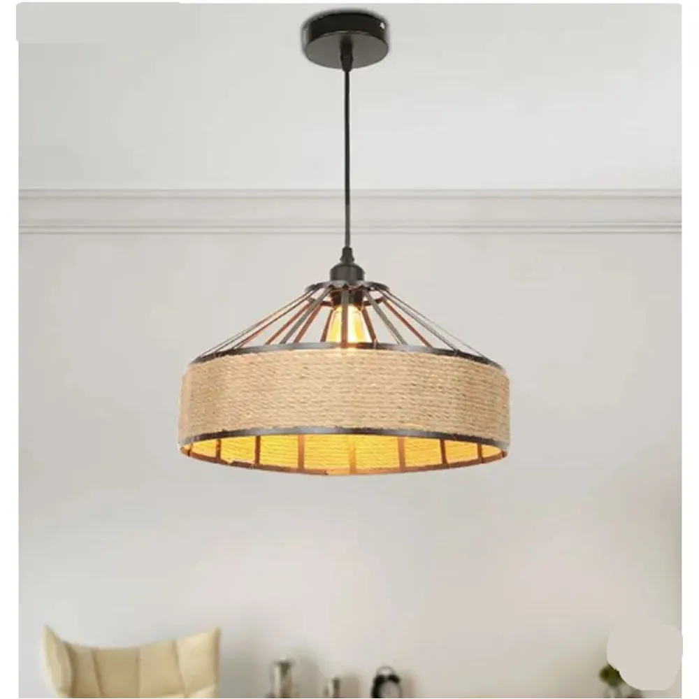 Iron Lampshade Ceiling Retro Lights Q24-10-23