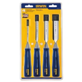 Irwin Blue Industrial Tools  Carded Chisel Set, 4-Piece