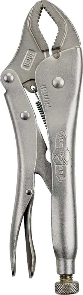 Irwin Original Series 4935576 Locking Plier, 10 in OAL, 1-7/8 in Jaw Opening, Plain-Grip Handle, 5/8 in W Jaw :CD 1: QUANTITY: 1