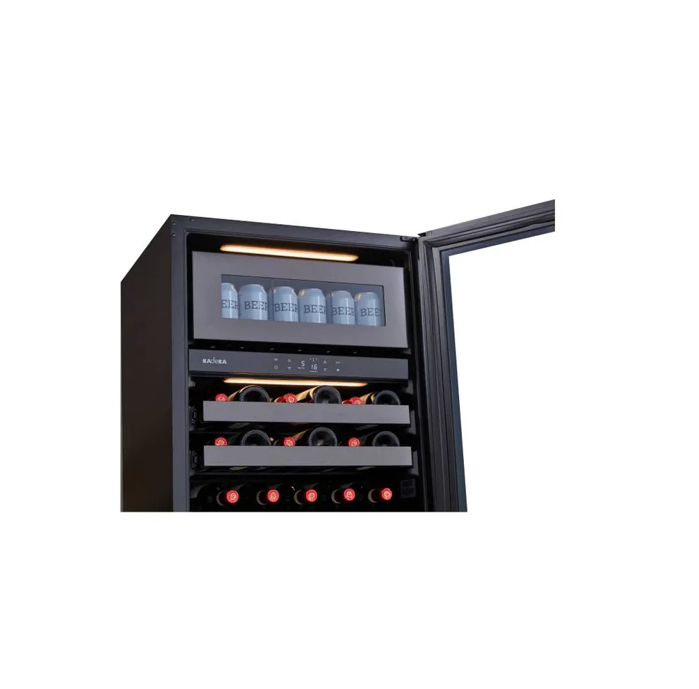 Kadeka KM40WBC 25 Bottles   54 Cans Wine Chiller