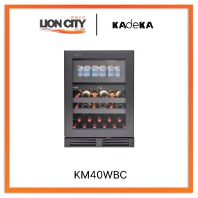 Kadeka KM40WBC 25 Bottles   54 Cans Wine Chiller