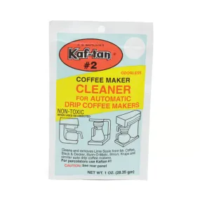 Kaf-tan #2 Coffee Maker Cleaner - 1 oz. Packet