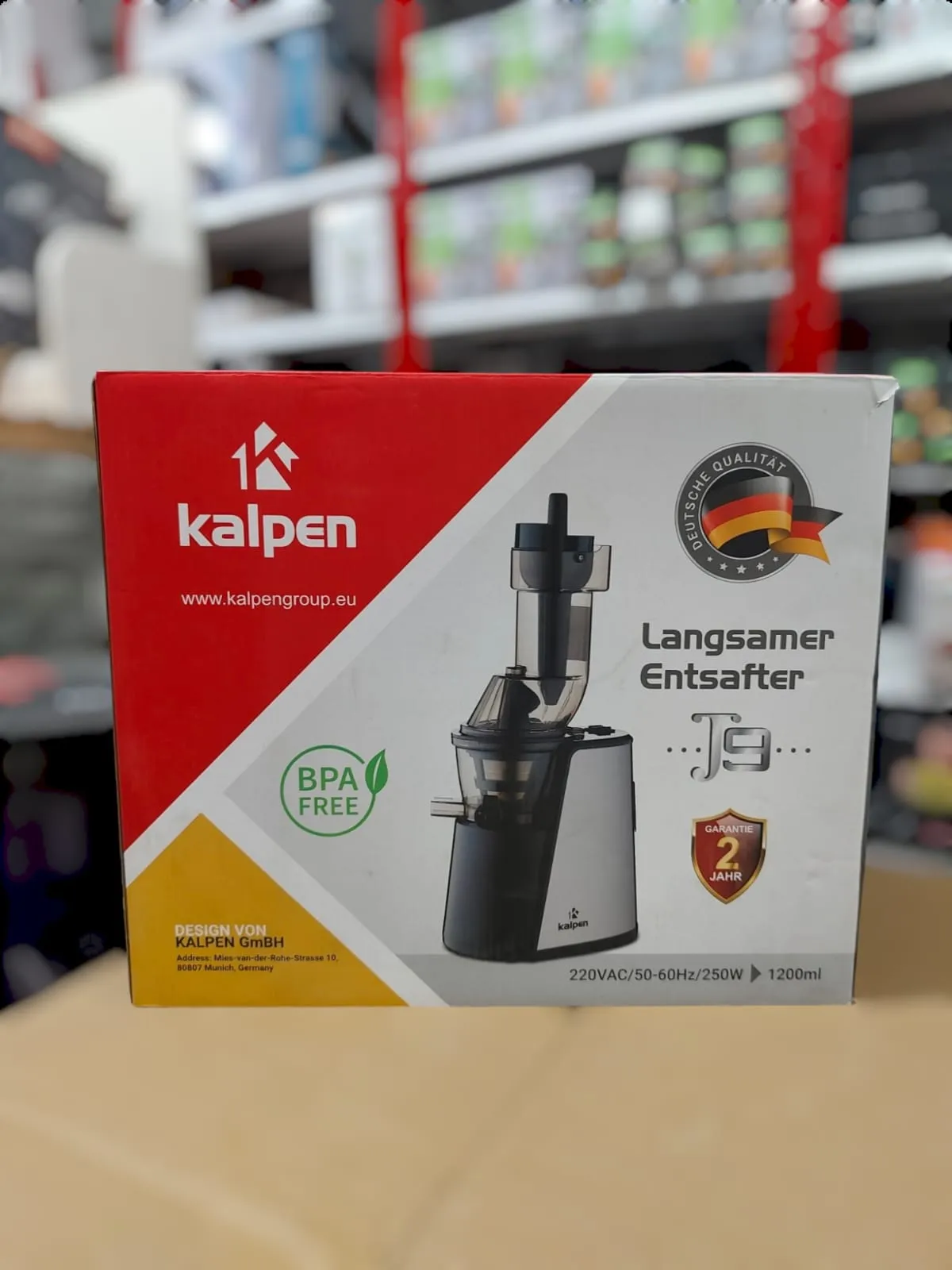 Kalpen Germany Slow Juicer