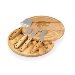 Kansas State Wildcats - Circo Cheese Cutting Board & Tools Set