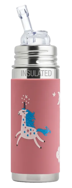 Kiki® 9oz Insulated Straw Bottle - Unicorn