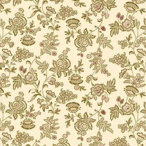 Kim Diehl ~ Cottage Linens Vintage Floral 108" 460 44