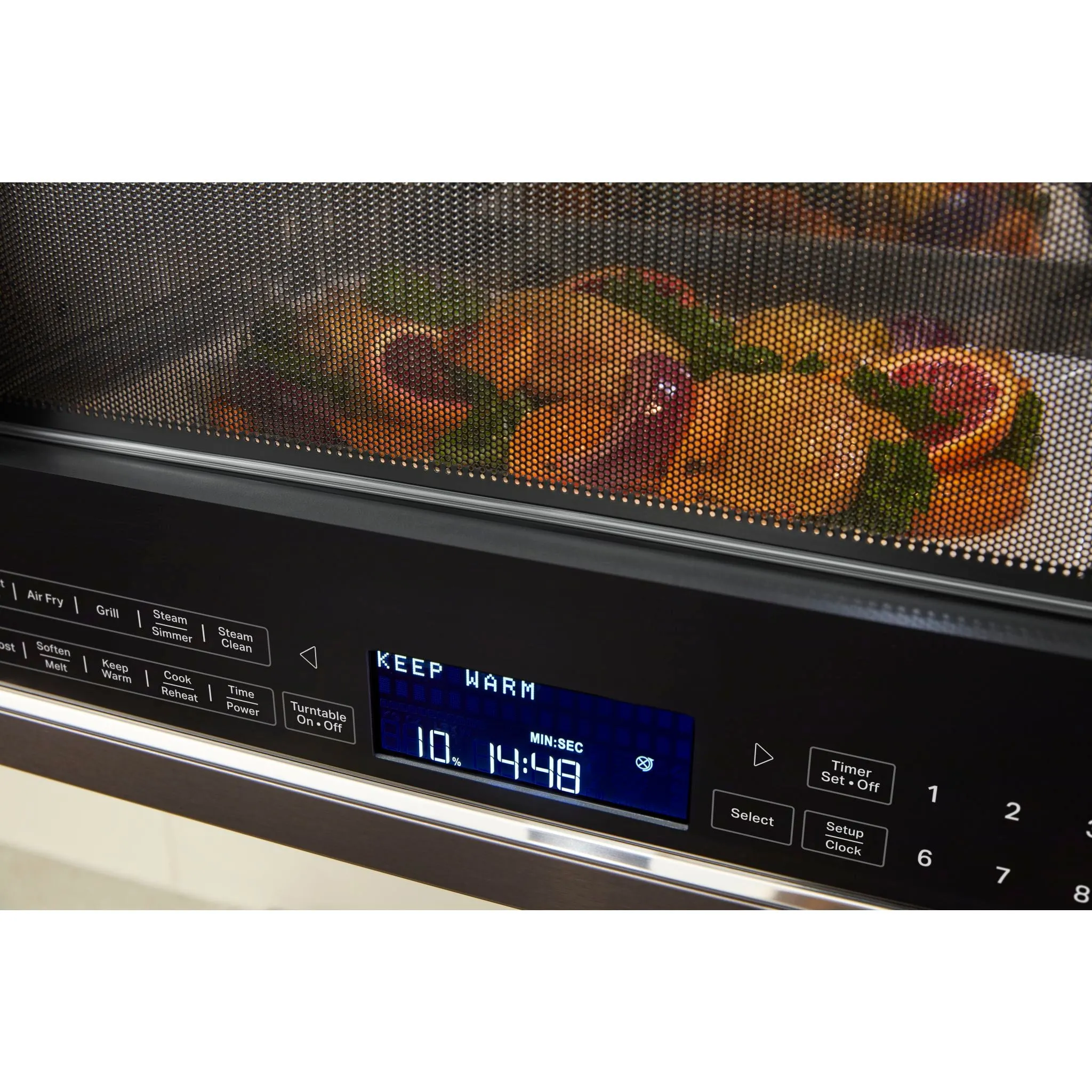 KitchenAid OTR Microwave (YKMHC319LBS) - Black Stainless Steel with PrintShield™ Finish