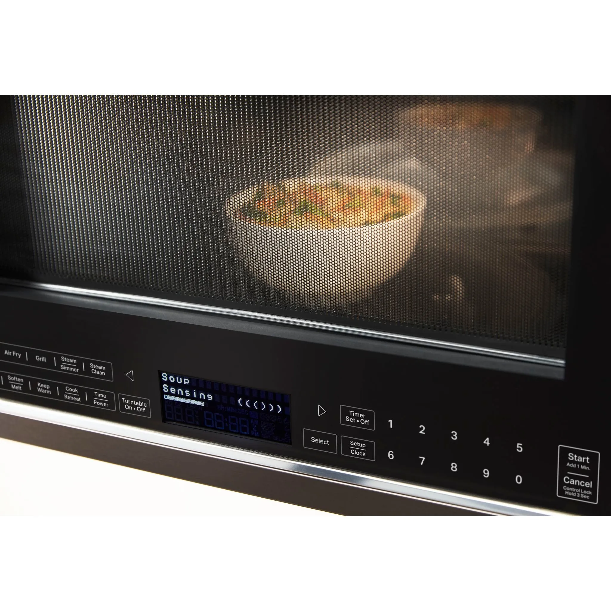 KitchenAid OTR Microwave (YKMHC319LBS) - Black Stainless Steel with PrintShield™ Finish