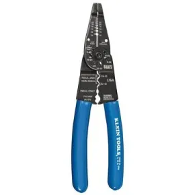 Klein Tools 1010 Multi Tool Long Nose Wire Cutter, Made in USA, Wire Crimper, Stripper and Bolt Cutter Multi-Purpose Electrician Tool, 8-Inch Long