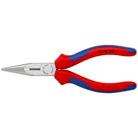 KNIPEX 6-1/4" Long Nose Pliers with Cutter