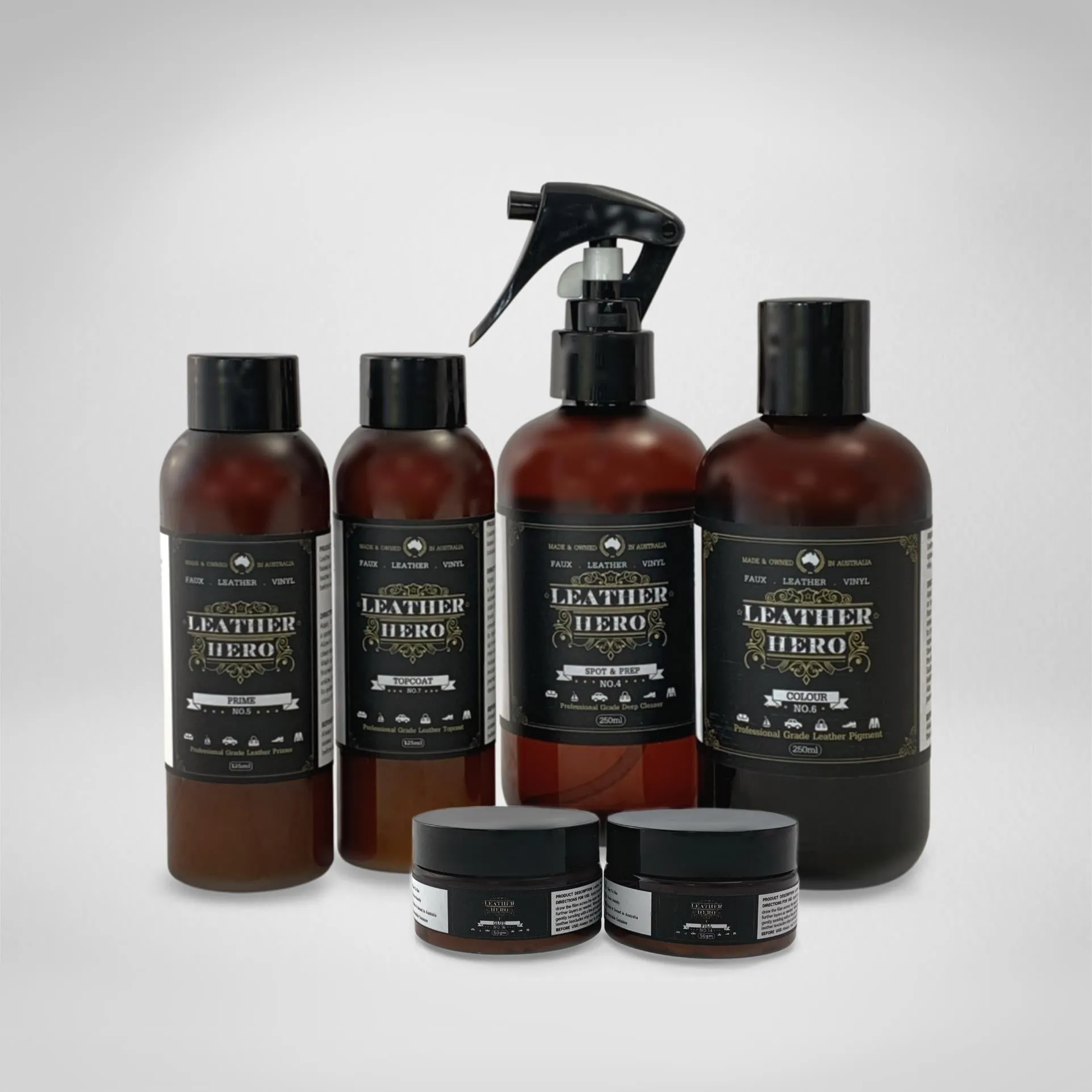 Leather Repair & Recolour Kit - Olive