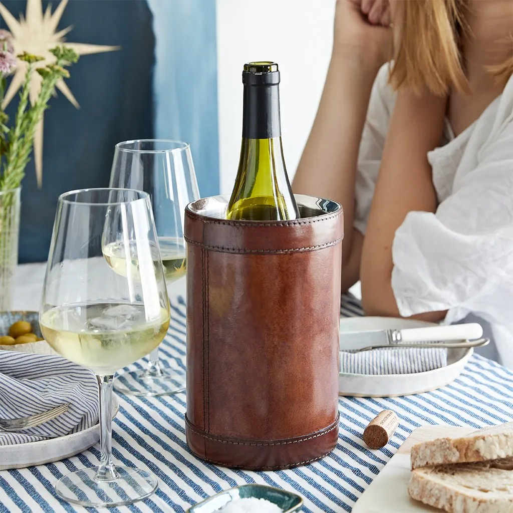 Leather Wine Cooler