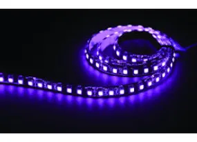 LED ULTRAVIOLET FLEX LIGHT STRIP W/TRACK