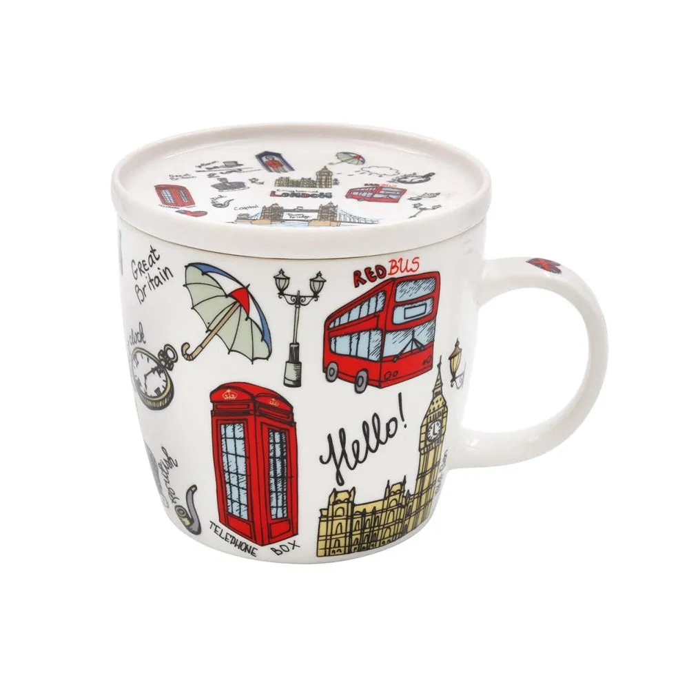 Lesser & Pavey London Sketch Mug & Coaster