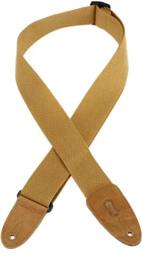 Levy's MC8 Cotton Guitar Strap - 2" (Tan)