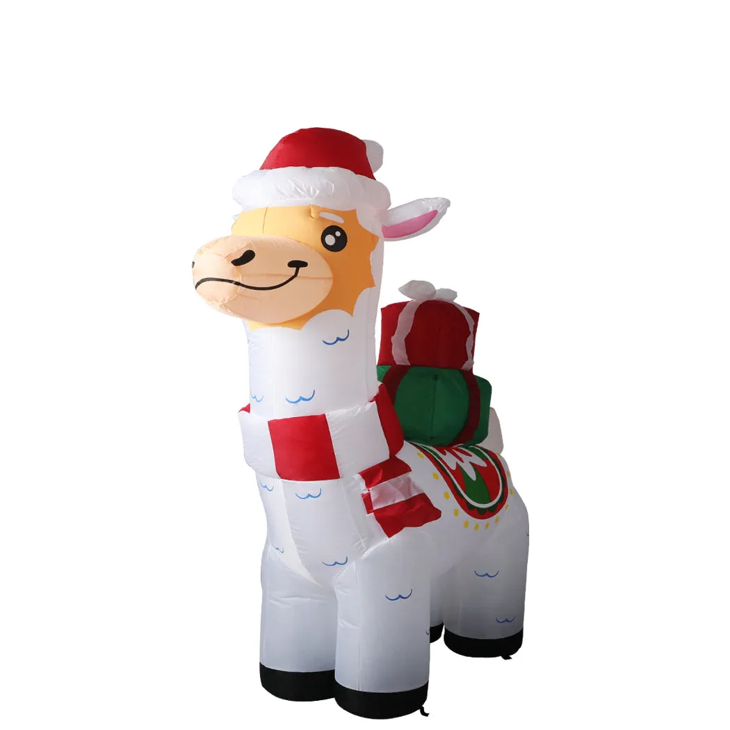 Llama Christmas Inflatable Xmas Decorations - 1.8M