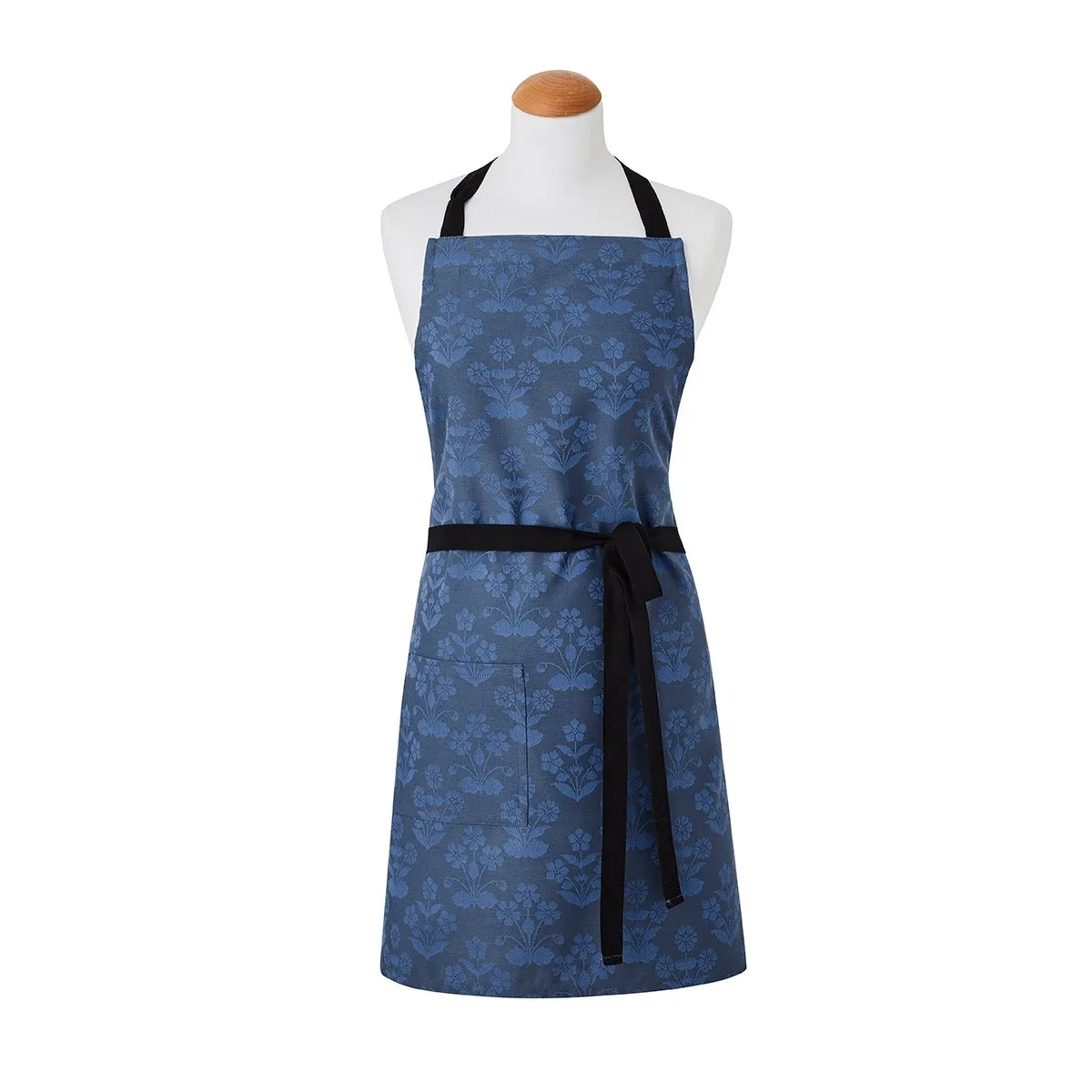 Lulu Blue 30'' x 36" Apron by Le Jacquard Français