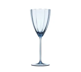 Luna Wine Glass in Sapphire, Set of 4