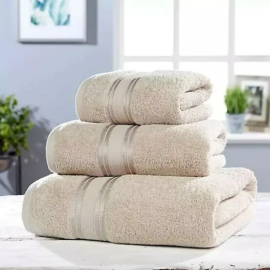 Luxury Cotton Towels, 550 GSM Hand Towel Bath Towel Bath Sheets