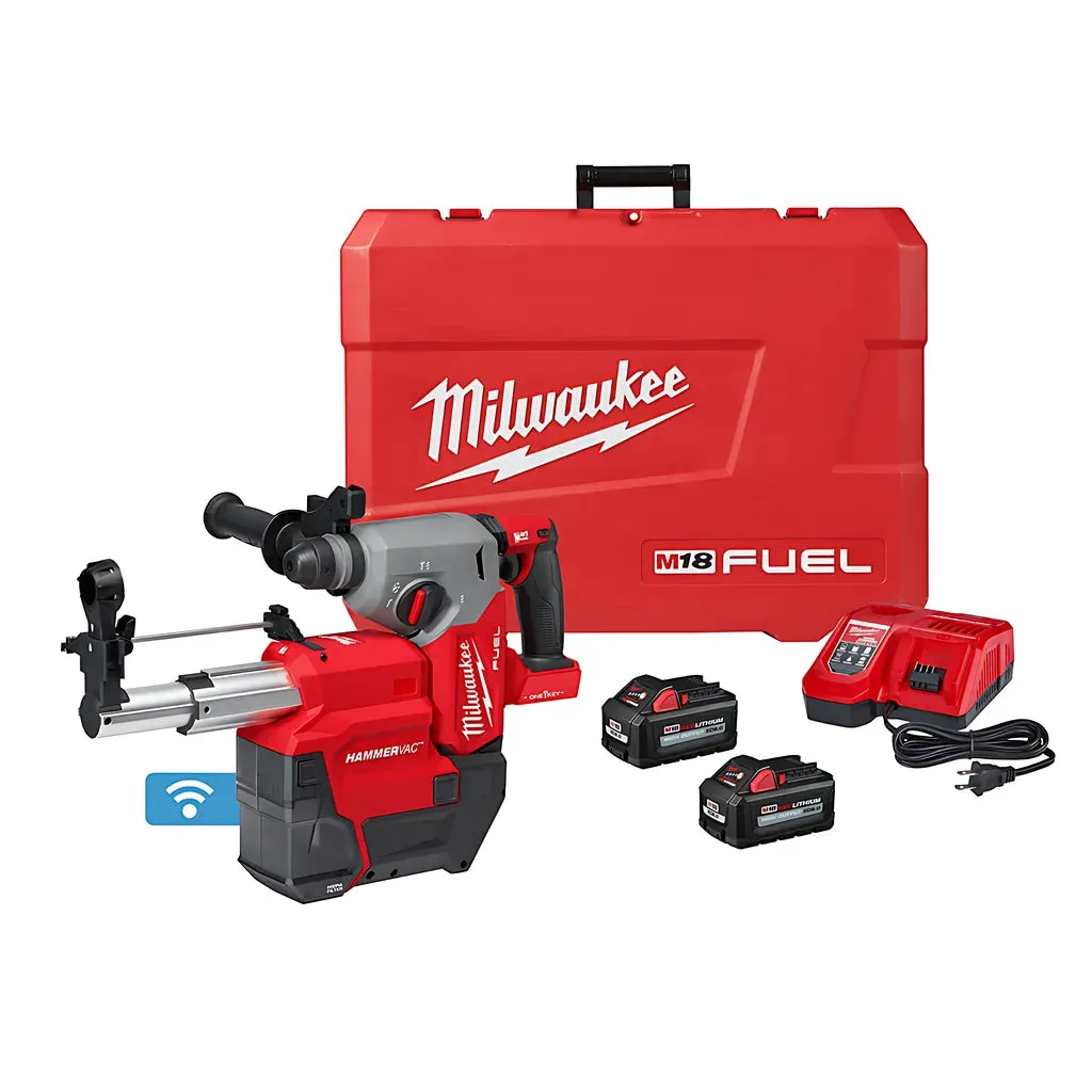 M18 FUEL™ 1" SDS Plus Rotary Hammer w/ ONE-KEY™ Dust Extractor Kit