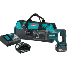 Makita 18V LXT Lithium-Ion Cordless 7/8 in. Rotary Hammer Kit, Accepts SDS-Plus Bits - XRH04