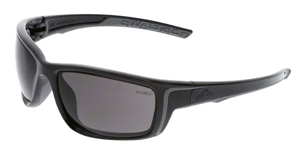 MCR Safety Swagger SR4 Black Frame, Gray Lenses