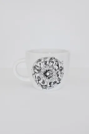 Mermaid Zodiac Wheel Mug 16oz