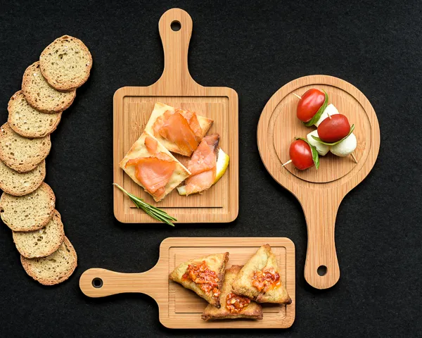 MINI CHARCUTERIE APPETIZER BOARDS (set of 3)