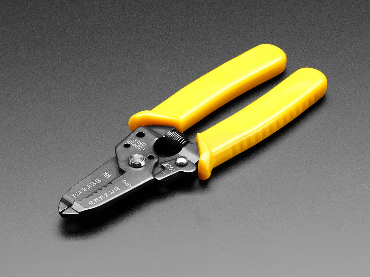 Multi-size wire stripper & cutter