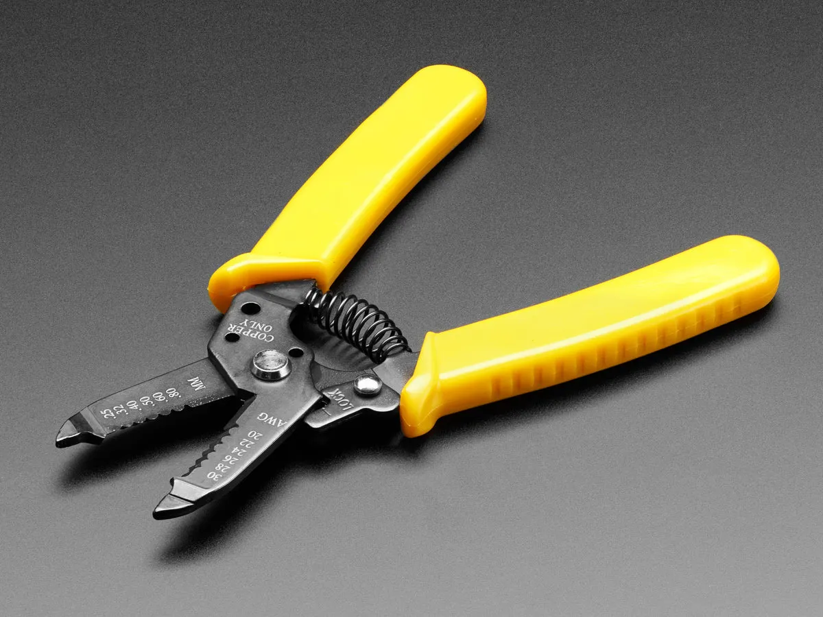 Multi-size wire stripper & cutter