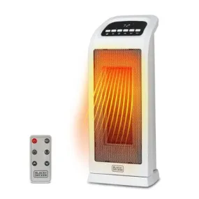 New - BLACK DECKER Oscillating Digital Controls Ceramic Tower Heater