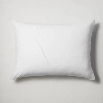 New - Twin/Twin Extra Long Jersey Duvet Cover & Sham Set White - Casaluna