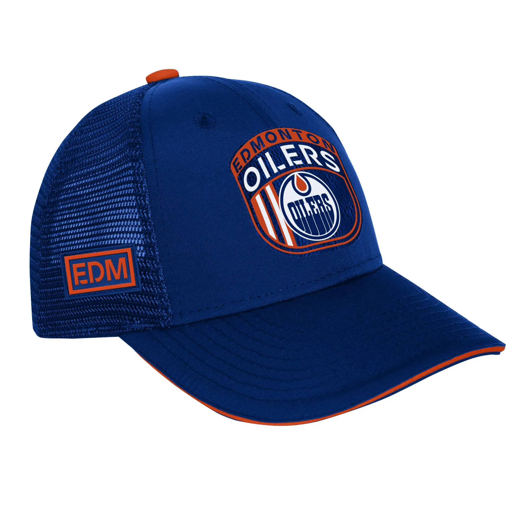 NHL Branded Youth Edmonton Oilers Adjustable Draft Cap 2024