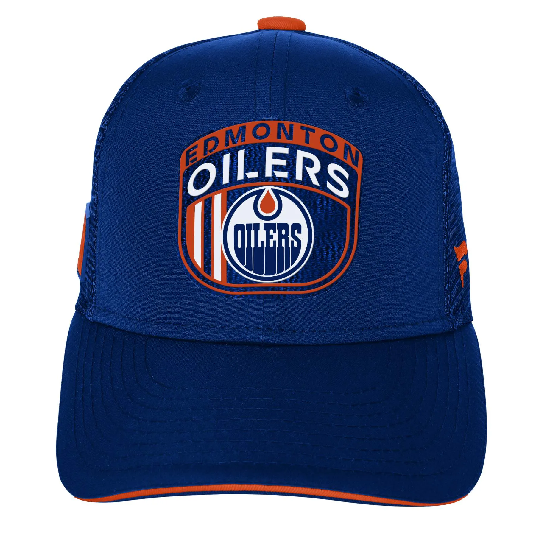 NHL Branded Youth Edmonton Oilers Adjustable Draft Cap 2024