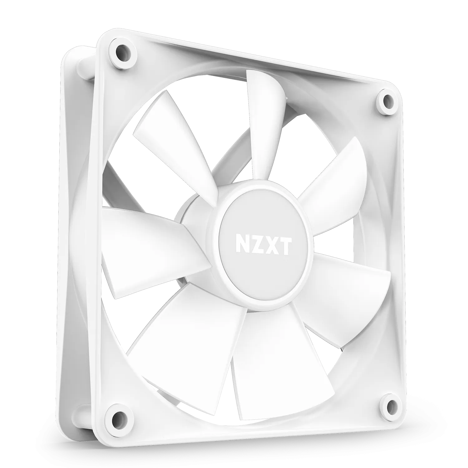 NZXT F140RGB CORE - 140MM HUB- MOUNTED RGB FAN - TWIN PACK (WHITE) W/RGB CONTROLLER RF-C14DF-W1