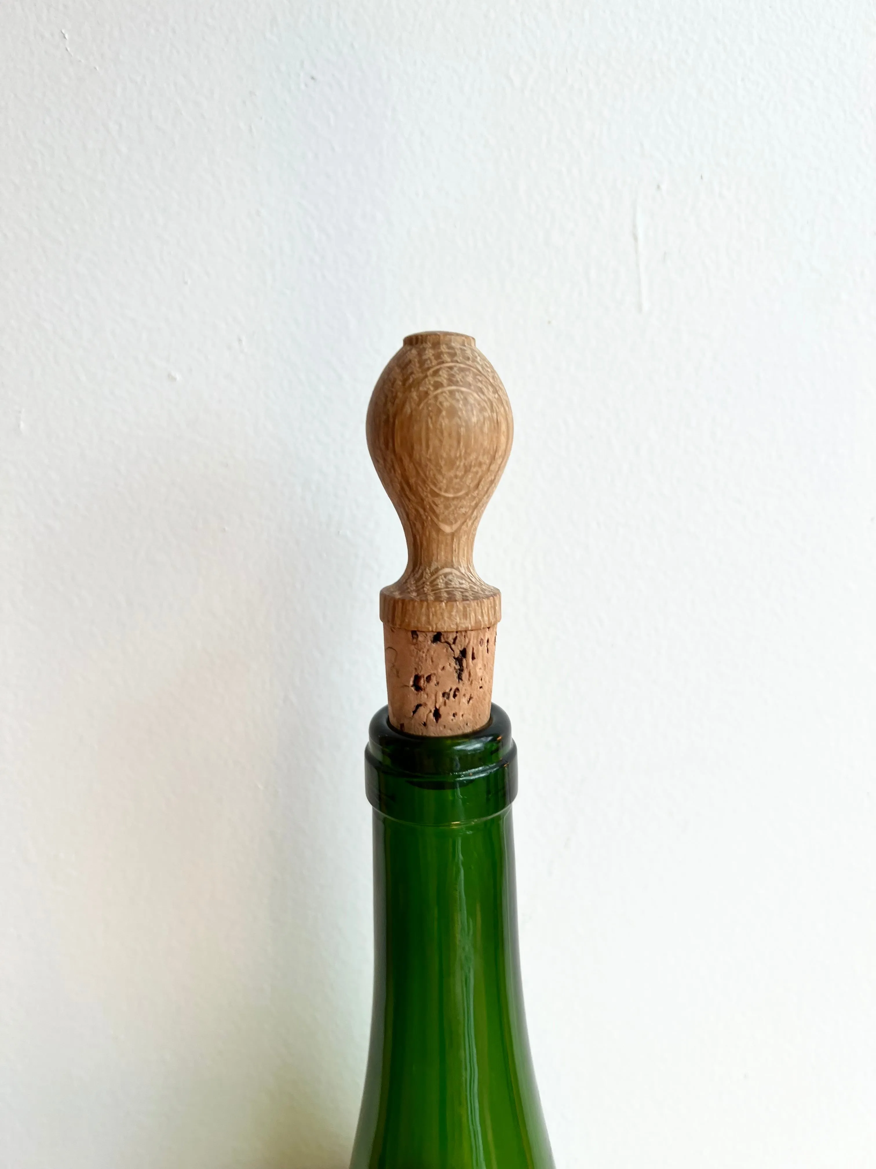 Oak Wine Stopper