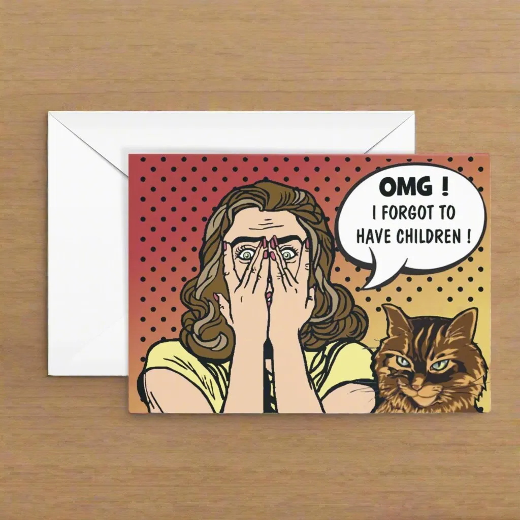 OMG! Collection Lap Tray, Mug and Card by Fabulous Felines - Gift Set