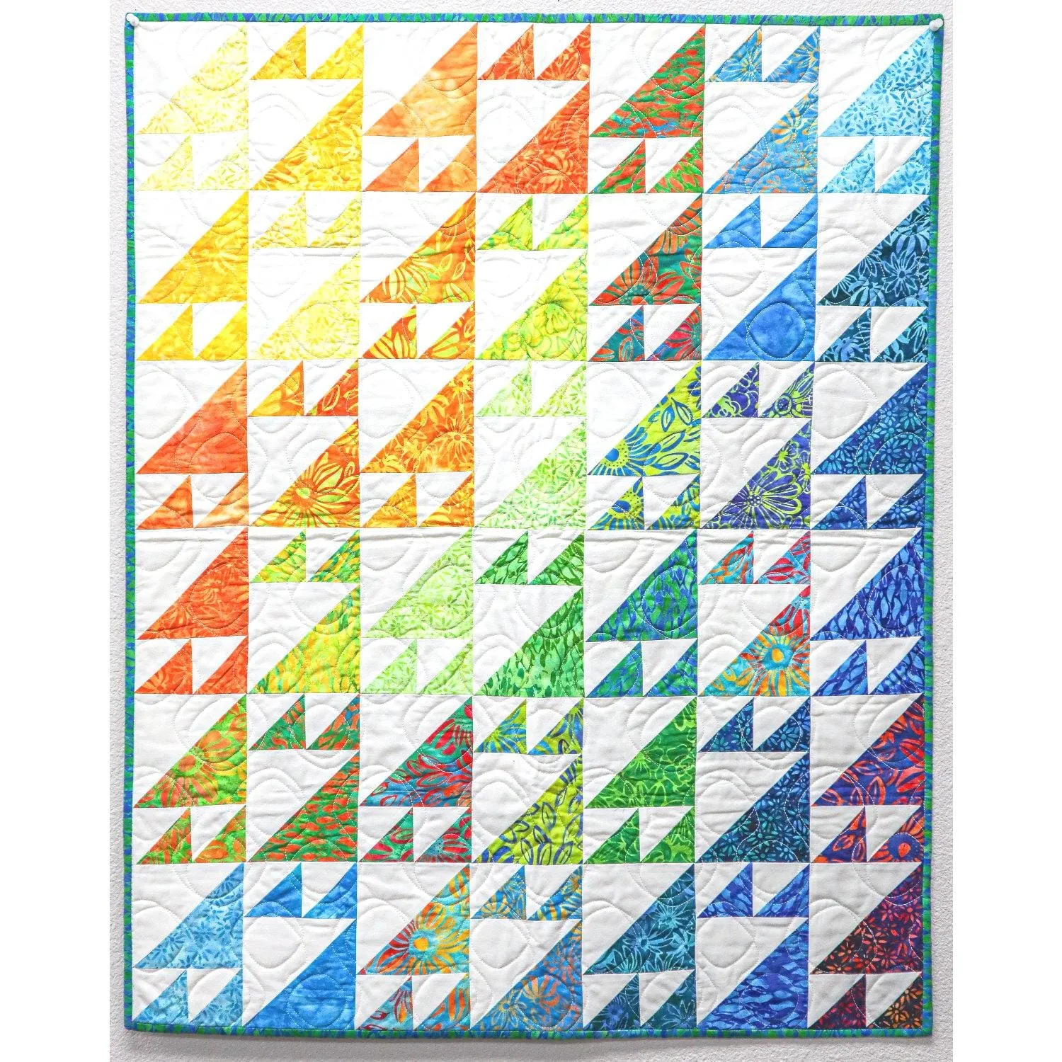 One Charming Little Quilt Fabric Only Quilt Kit