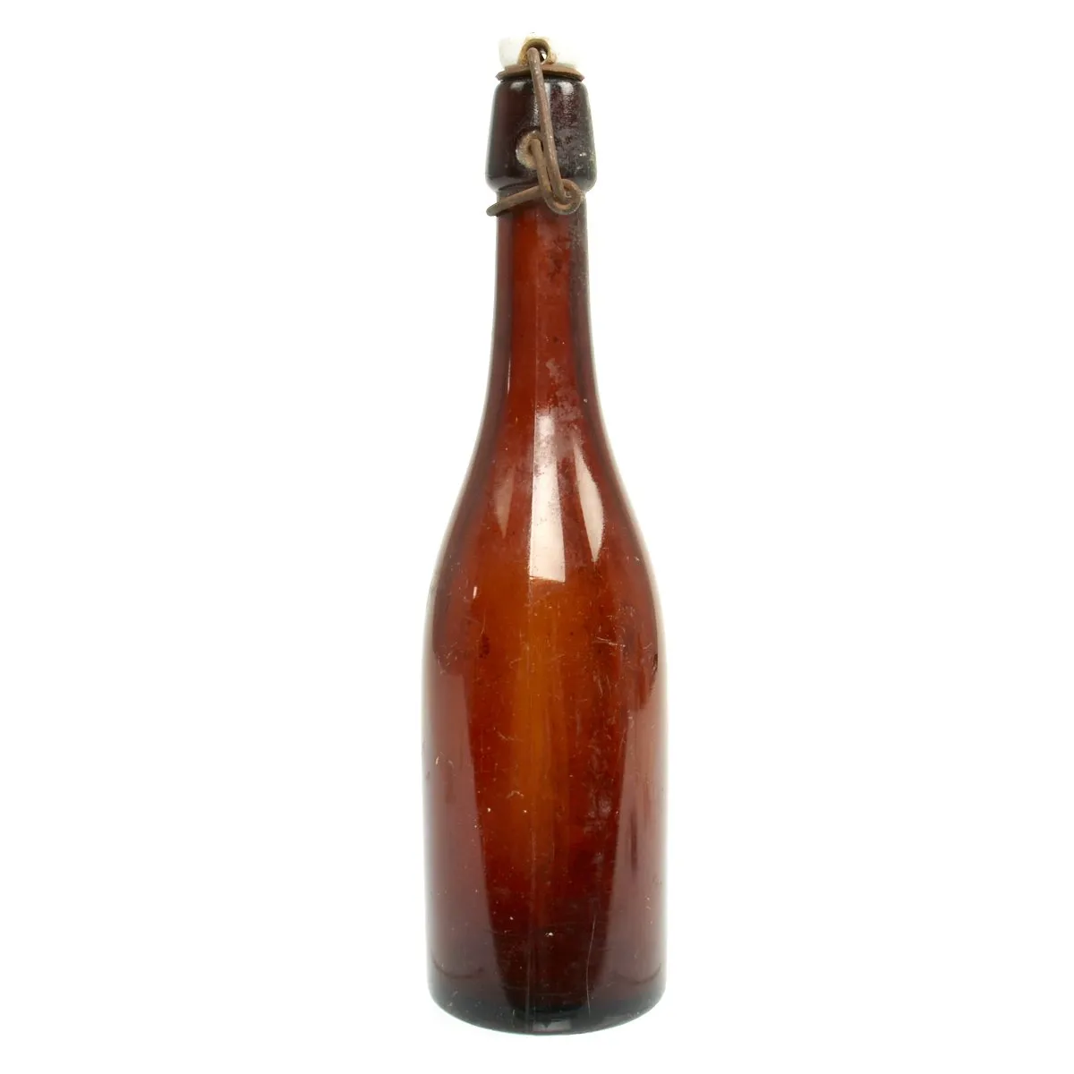 Original German WWII 1940 Luftwaffe Marked Beer or Wine Bottle